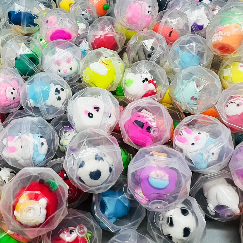 Claw Crane Machine - Transparant Gedraaid Ei voor Mini Klauw