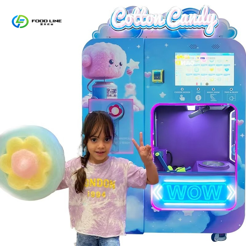 Candy Floss Machine - Aangepaste Hot Sale Volledig Automatische Suikergoedmachine