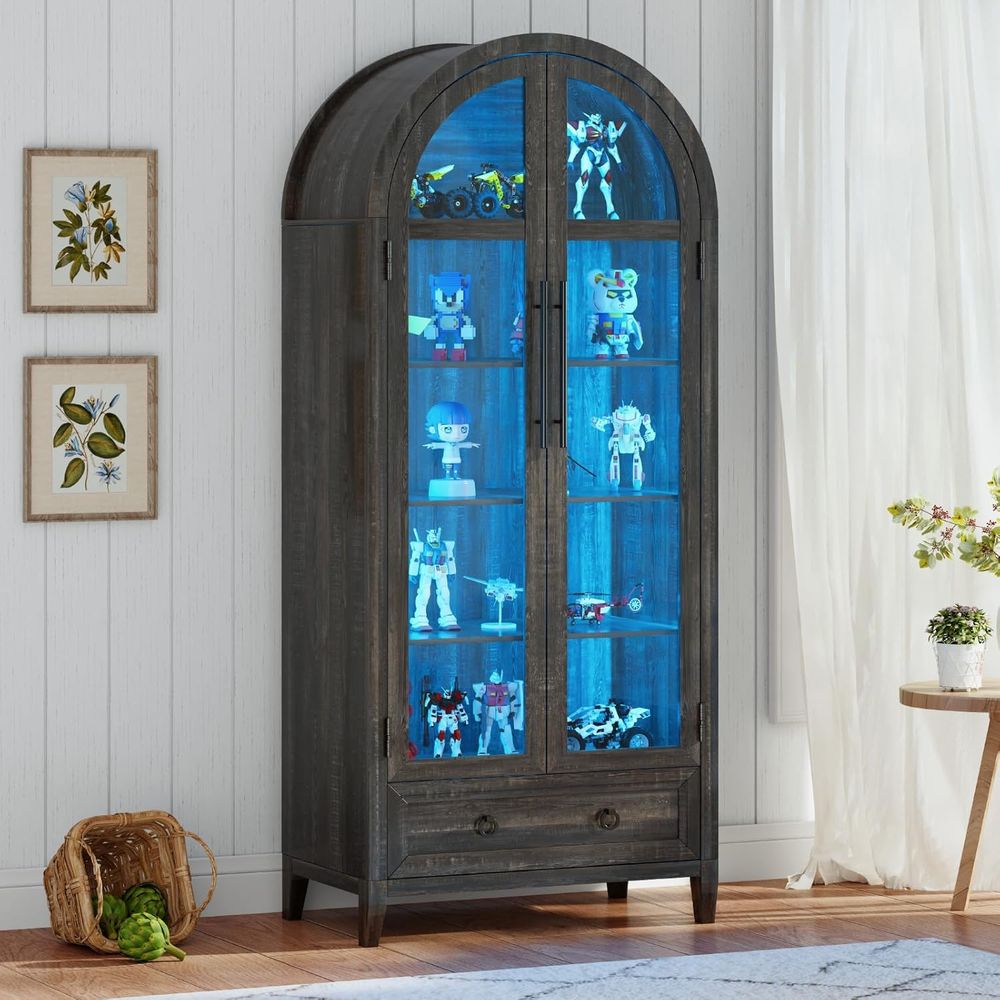 73 glazen vitrinekast met gebo - Glass Cabinet Display recensie en prijs