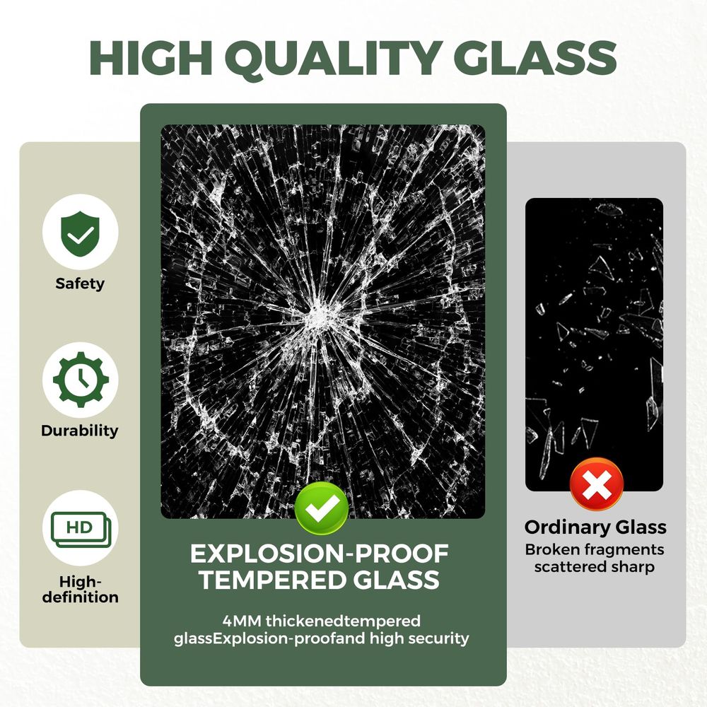 Vitrinekast met LED-verlichtin - Glass Cabinet Display recensie en prijs