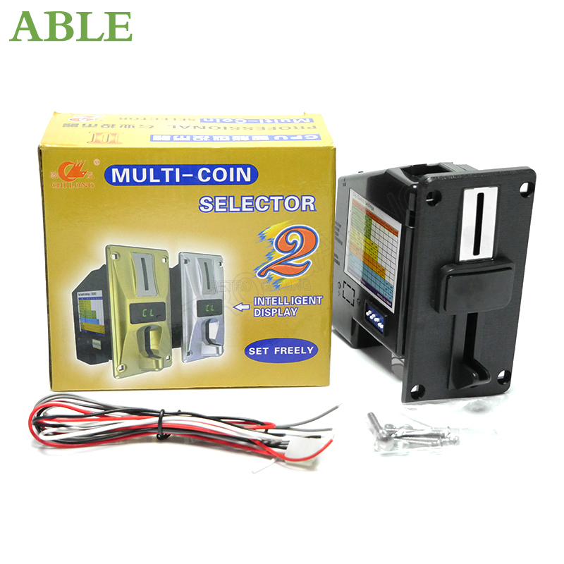 Multi Coin Acceptanten Selecto - Arcade Game Vending Machine recensie en prijs