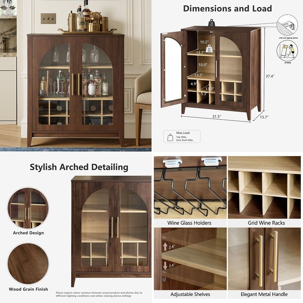 Hoge opbergkast met gegroefde  - Glass Cabinet Display recensie en prijs