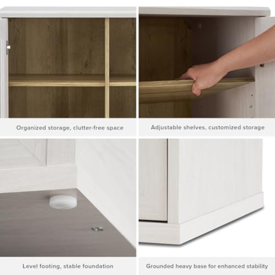 Kleine modulaire eikenhouten o - Glass Cabinet Display recensie en prijs