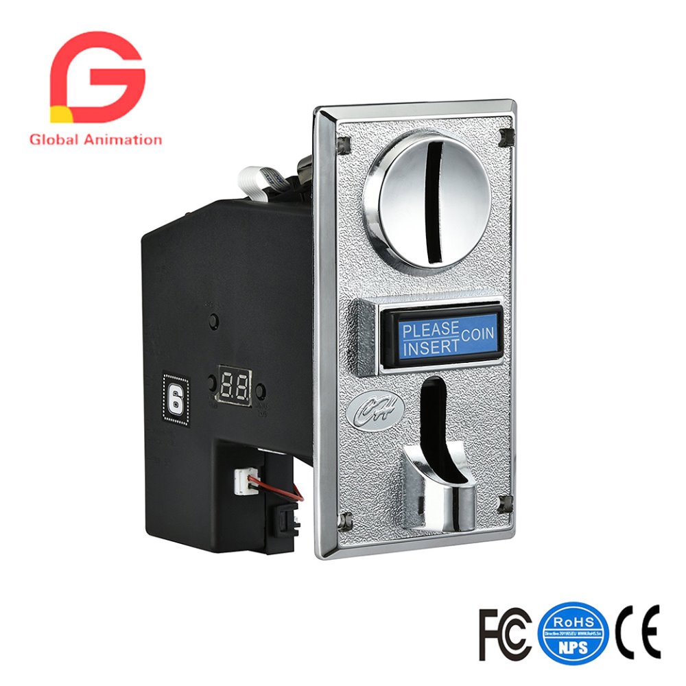 CH-924, 4-munt mech-acceptor v - Arcade Vending & Laundry Revenue recensie en prijs