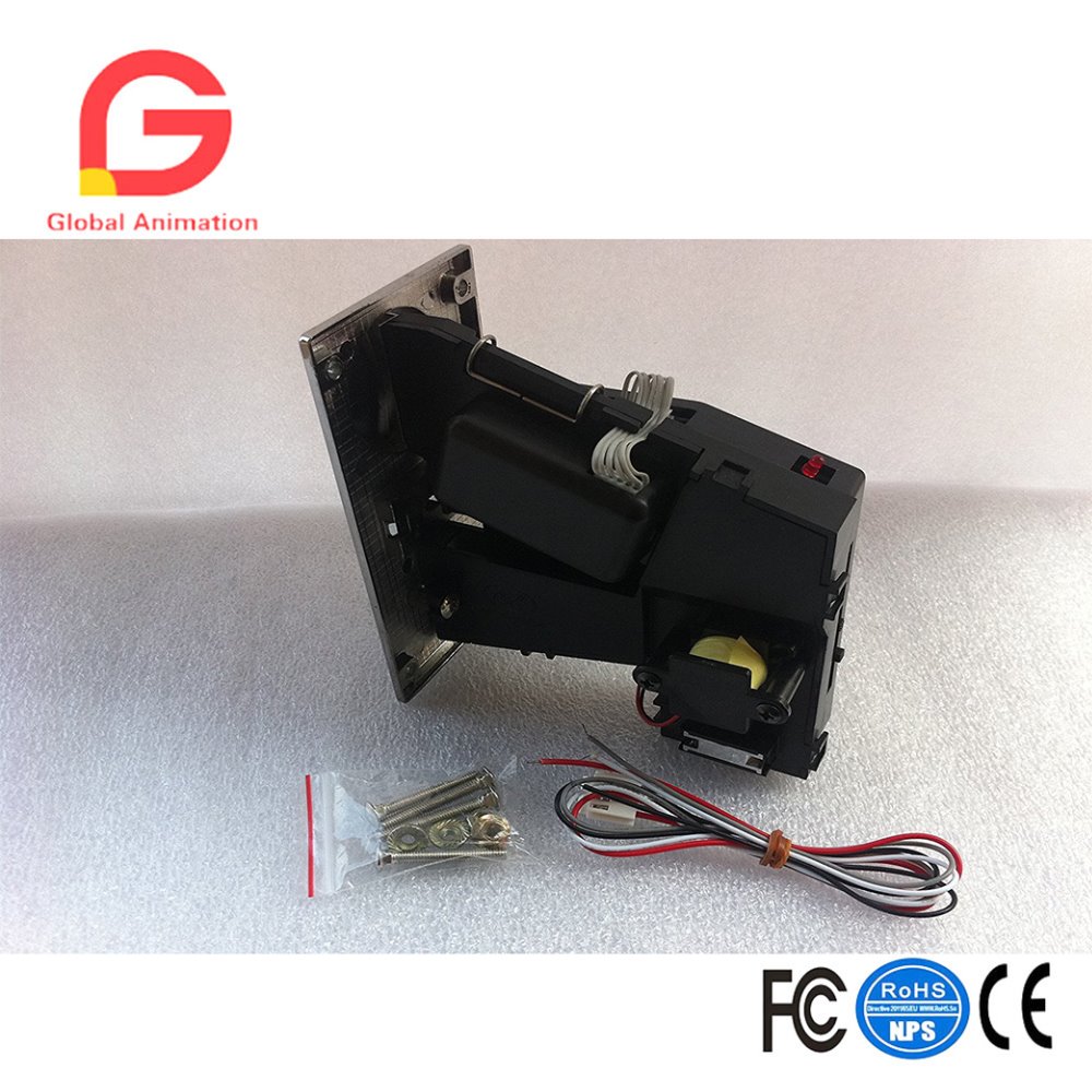 CH-924, 4-munt mech-acceptor v - Arcade Vending & Laundry Revenue recensie en prijs