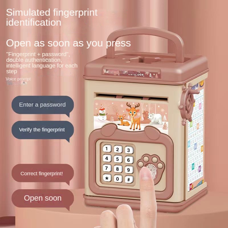 Spaarpot met vingerafdruk Spaa - Coin Operated Kiddie Ride recensie en prijs