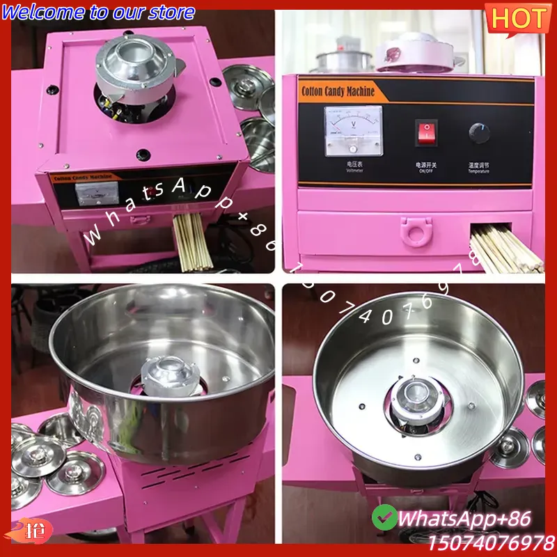 Commerciële elektrische automa - Candy Floss Machine recensie en prijs