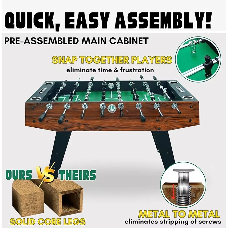 Commerciële 56-inch premium MD - Foosball Table Commercial recensie en prijs